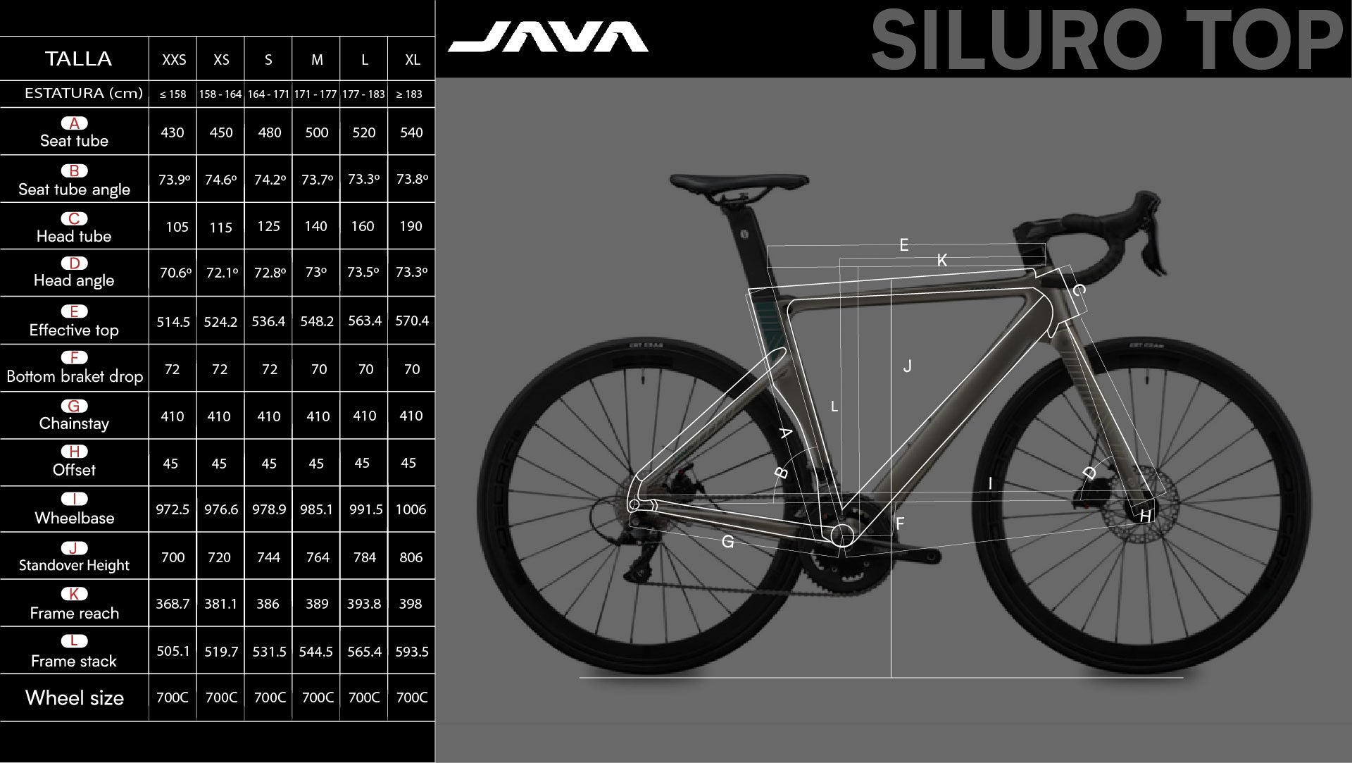 JAVA SILURO 6 TOP - Torres Bike Store Official