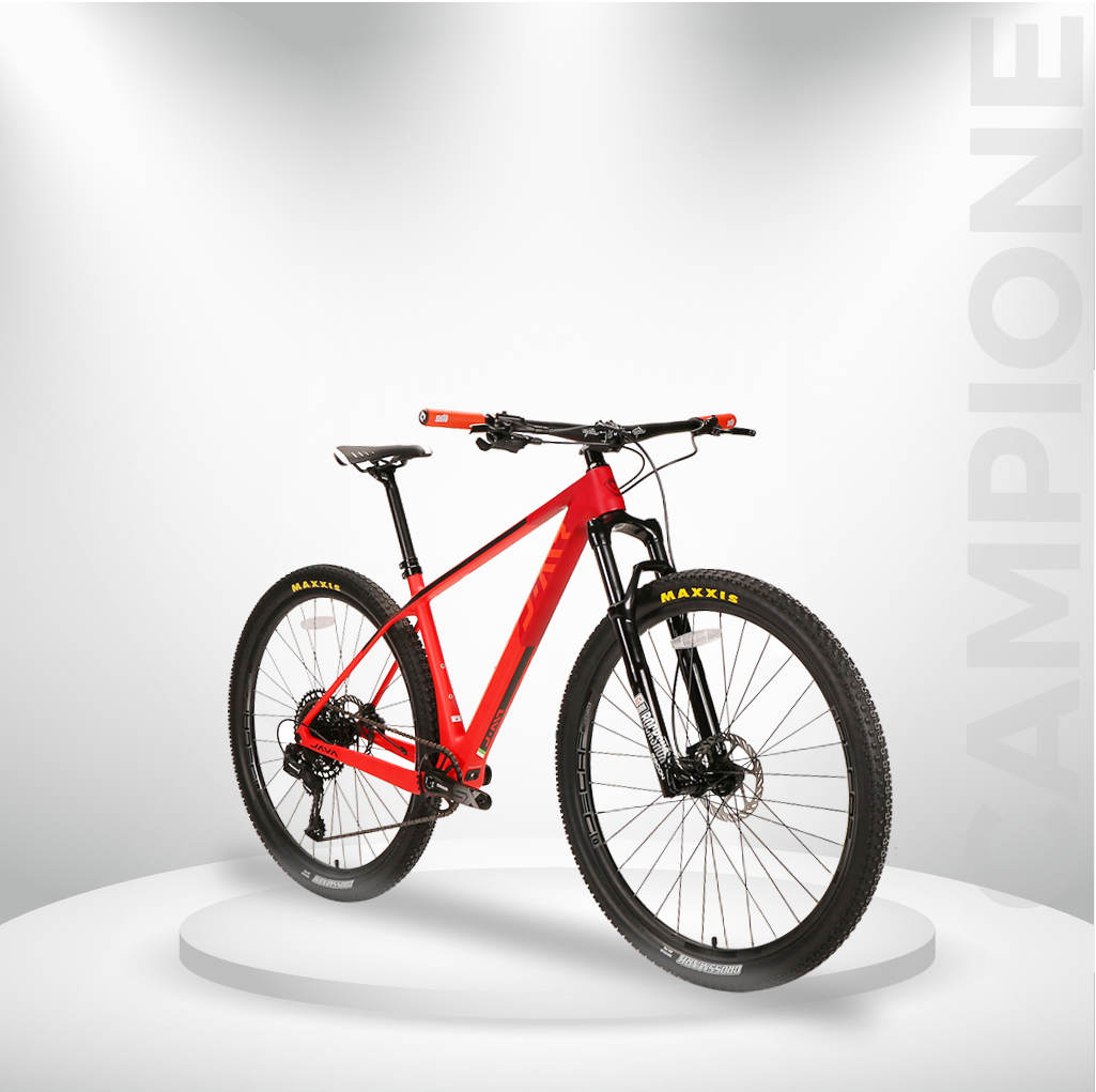 Bicicleta MTB color rojo